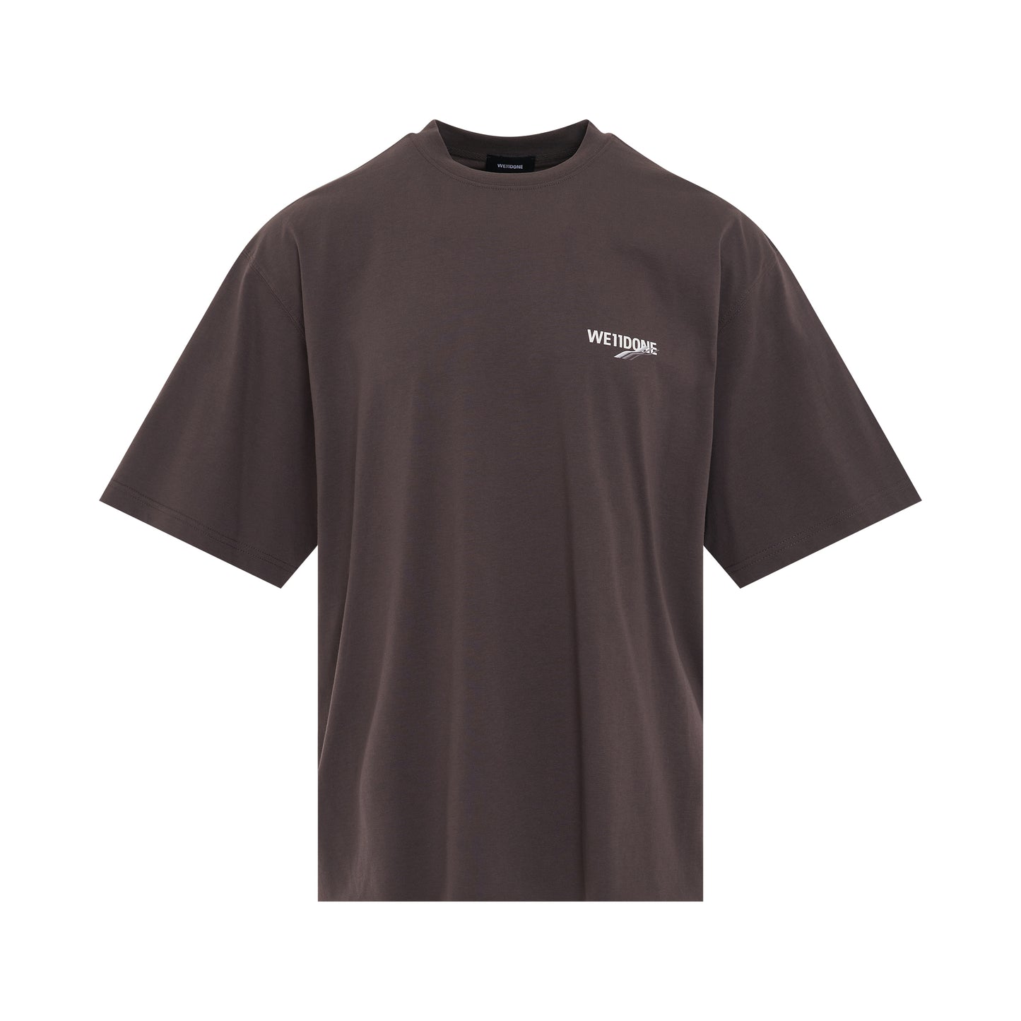 Basic 1506 Logo T-Shirt in Charcoal