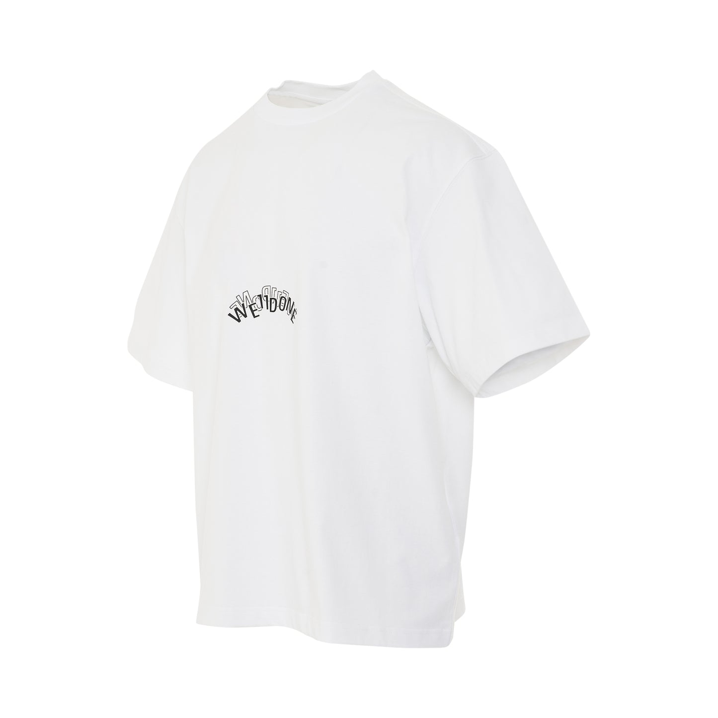 Layered Logo T-Shirt in White