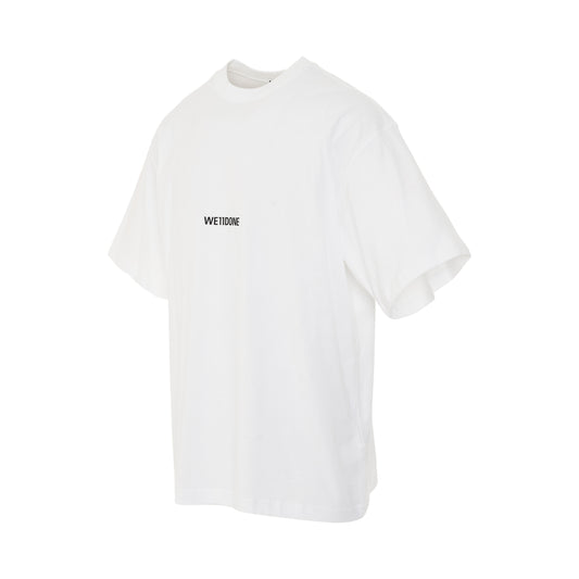 Basic Mini Logo Large T-Shirt in Ivory