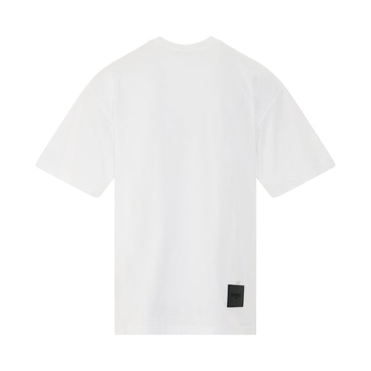 Basic Mini Logo Large T-Shirt in Ivory