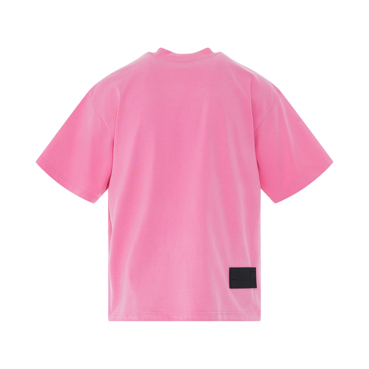 Classic Embroidered Logo T-Shirt in Pink