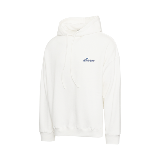 Cutout Logo Hoodie in White