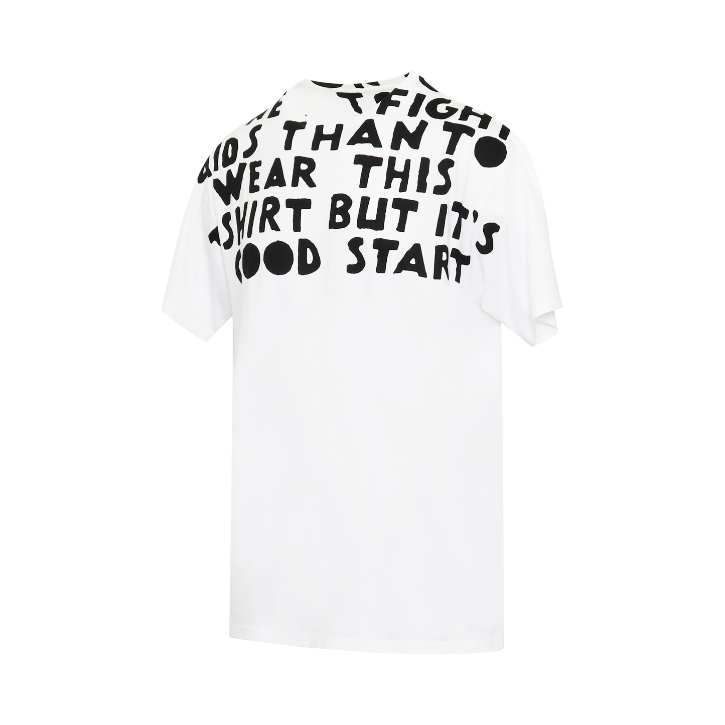 AIDS Charity T-Shirt in White
