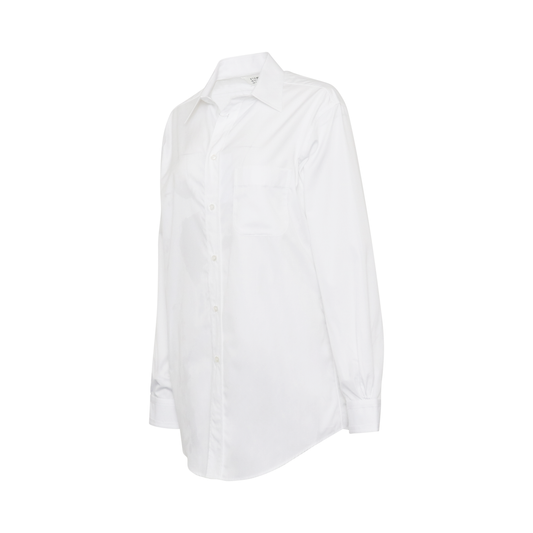 Classic Long Sleeve Shirt in White