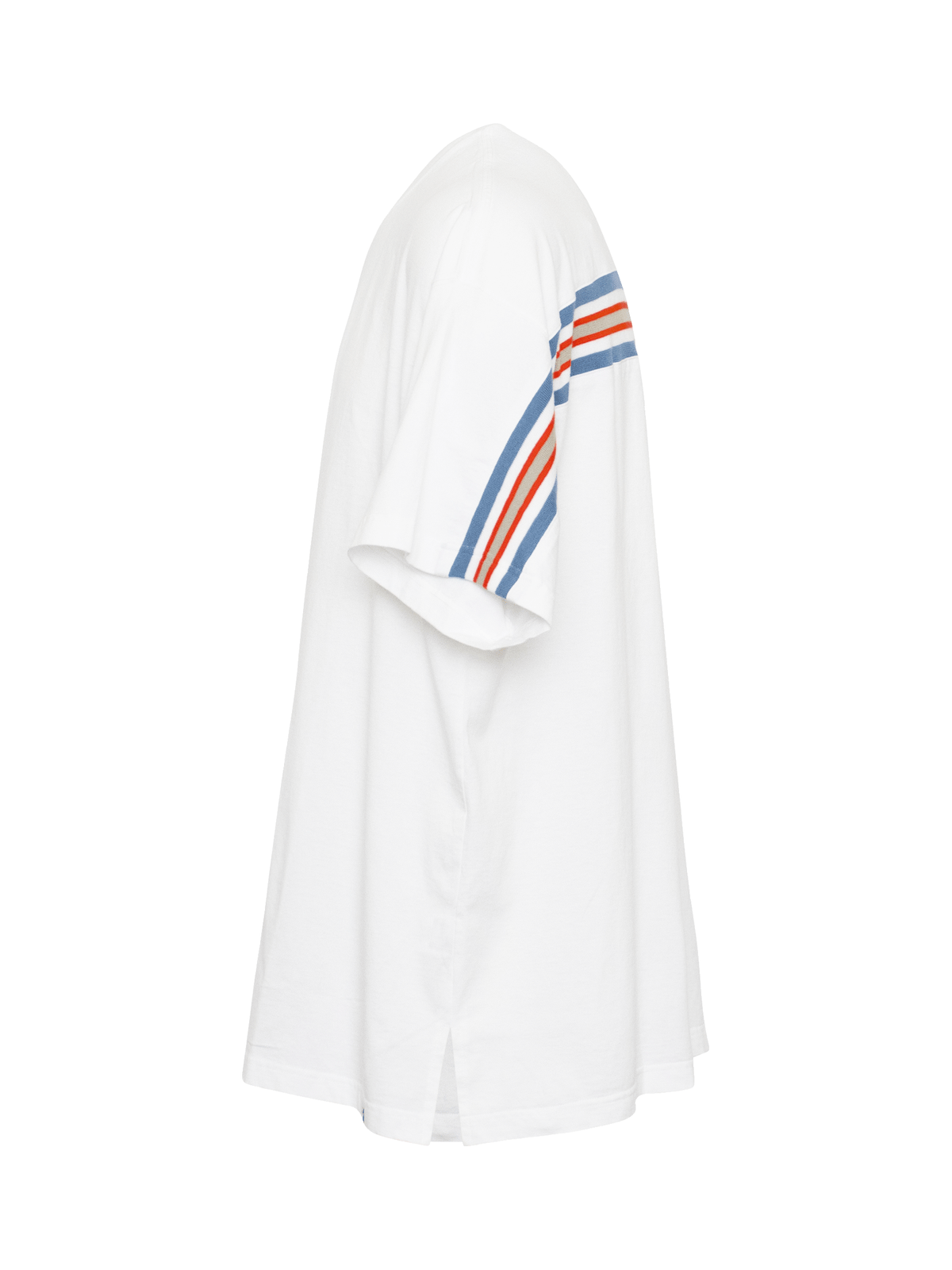 Rib Big T-Shirt in White