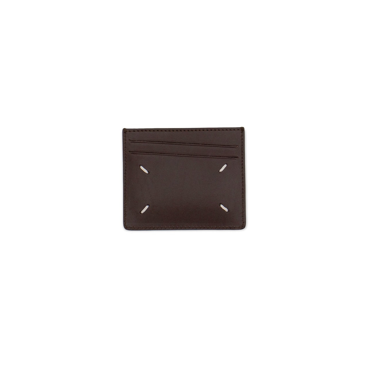 Leather Card Holder in Canteen