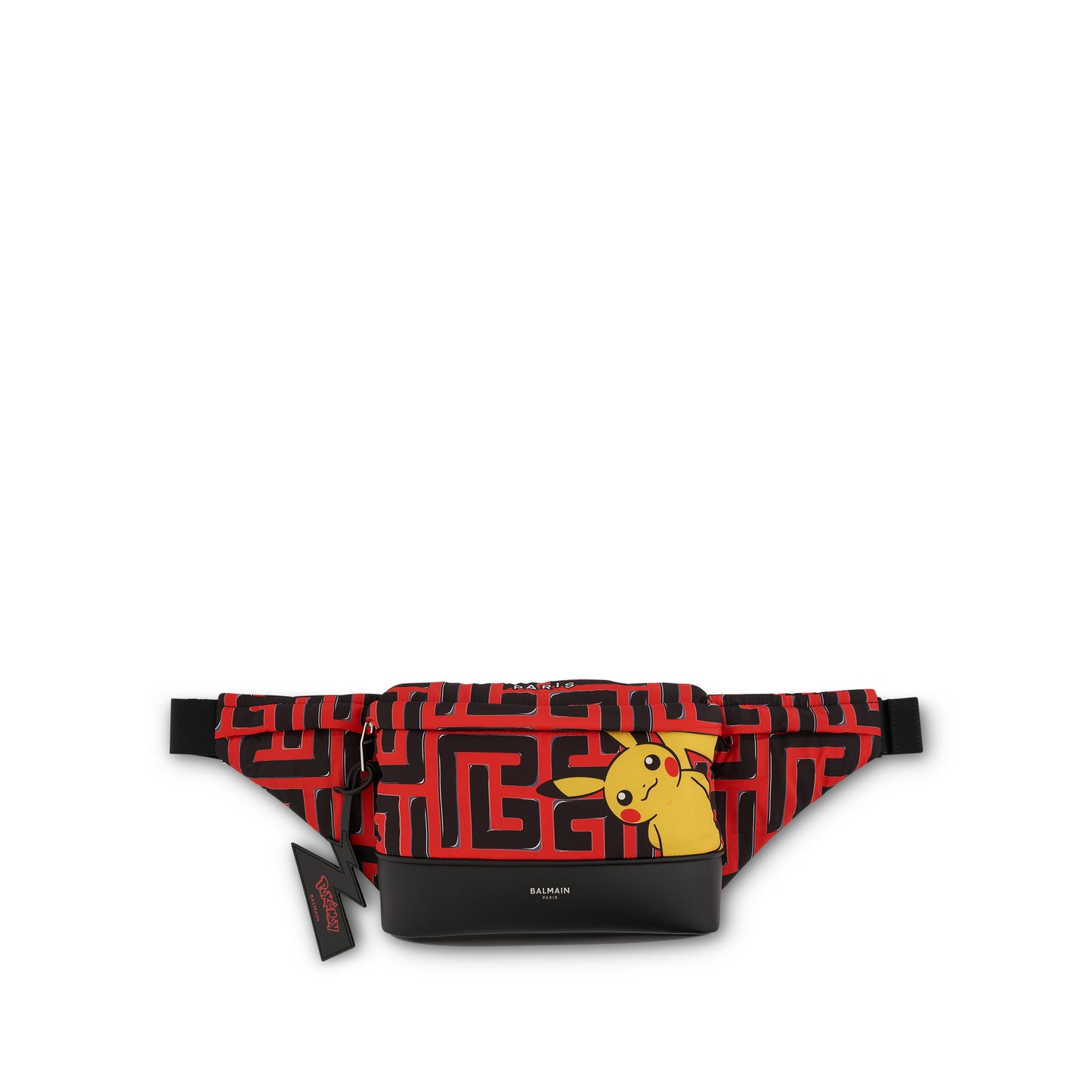 Balmain x Pokémon Bumbag in Red/Black