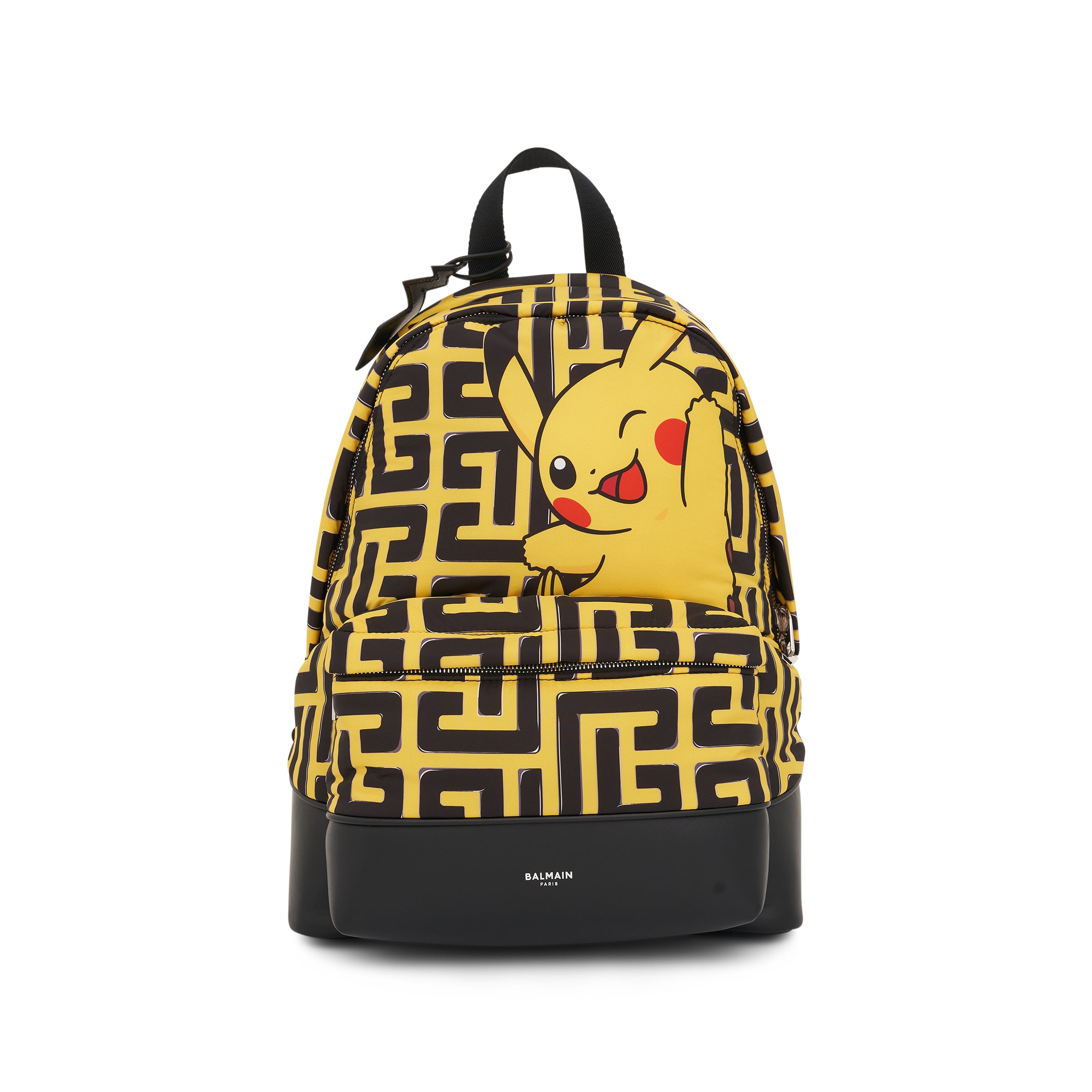 Balmain x Pokémon City Backpack in Yellow/Black