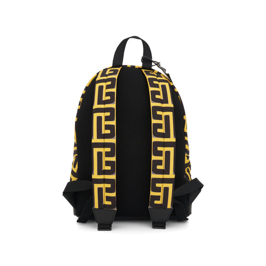 Balmain x Pokémon City Backpack in Yellow/Black