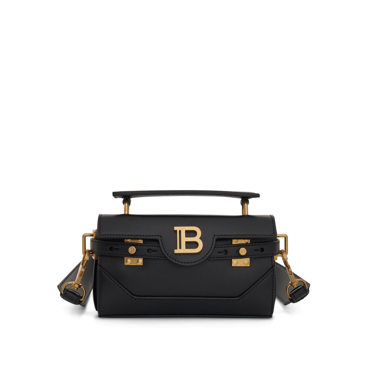 B-Buzz 19 Calfskin Bag in Black