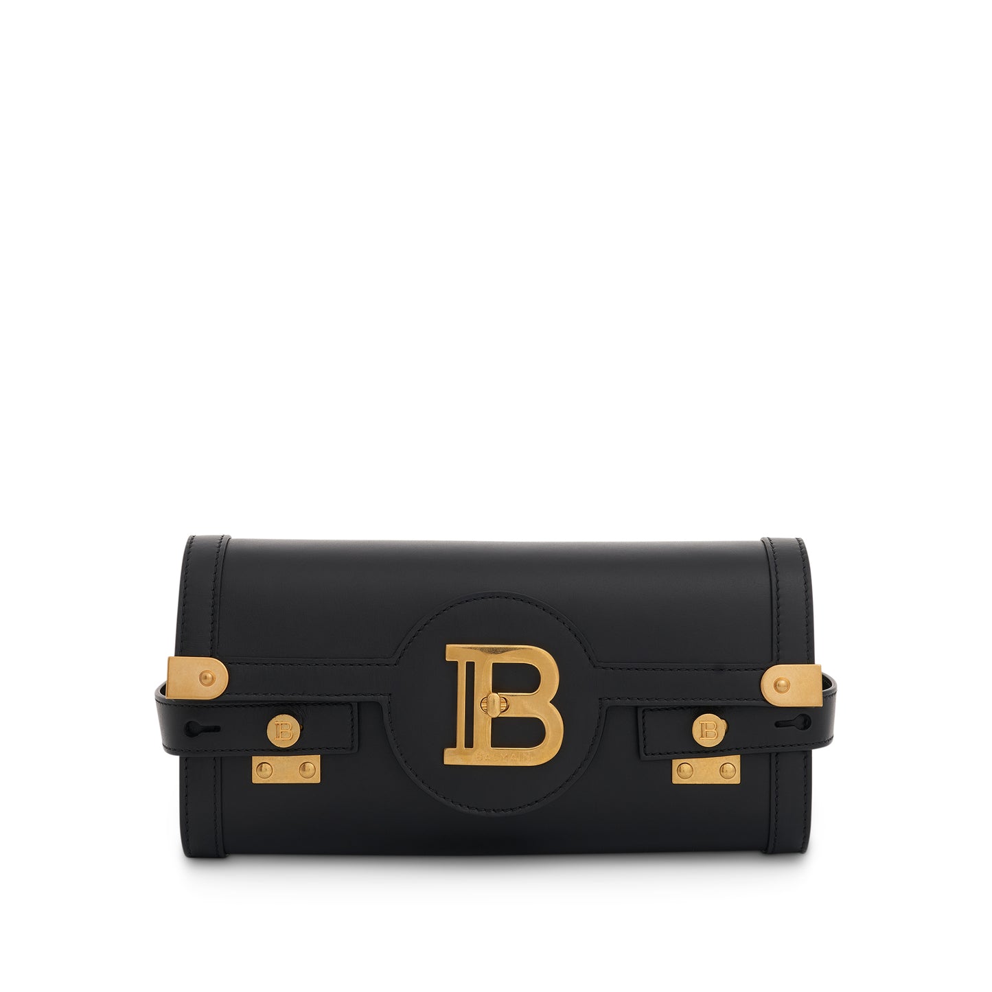 B-Buzz 23 Calfskin Clutch Bag in Black