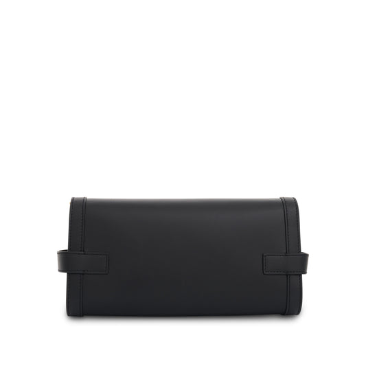 B-Buzz 23 Calfskin Clutch Bag in Black